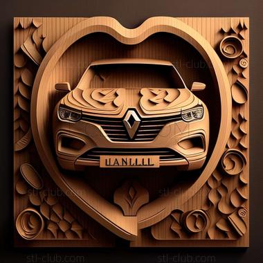 3D мадэль Renault Arkana (STL)